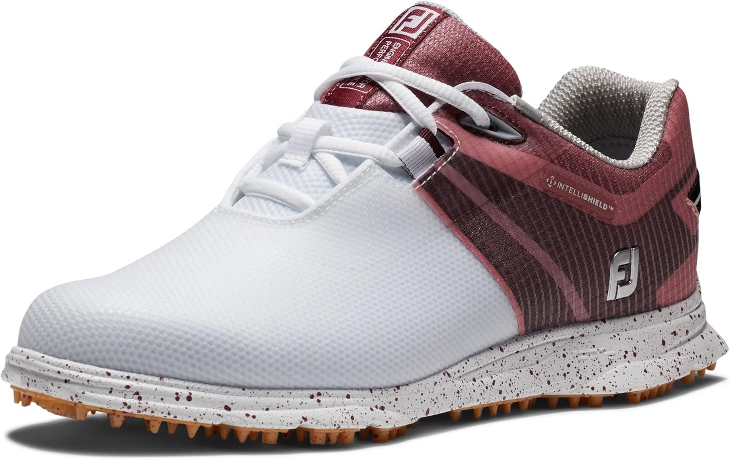 

Женские гольф-туфли FootJoy Prosl, белый/черный/бордовый