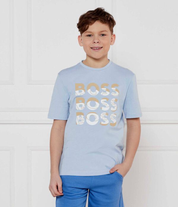 

Футболки Regular fit Boss Kidswear, синий