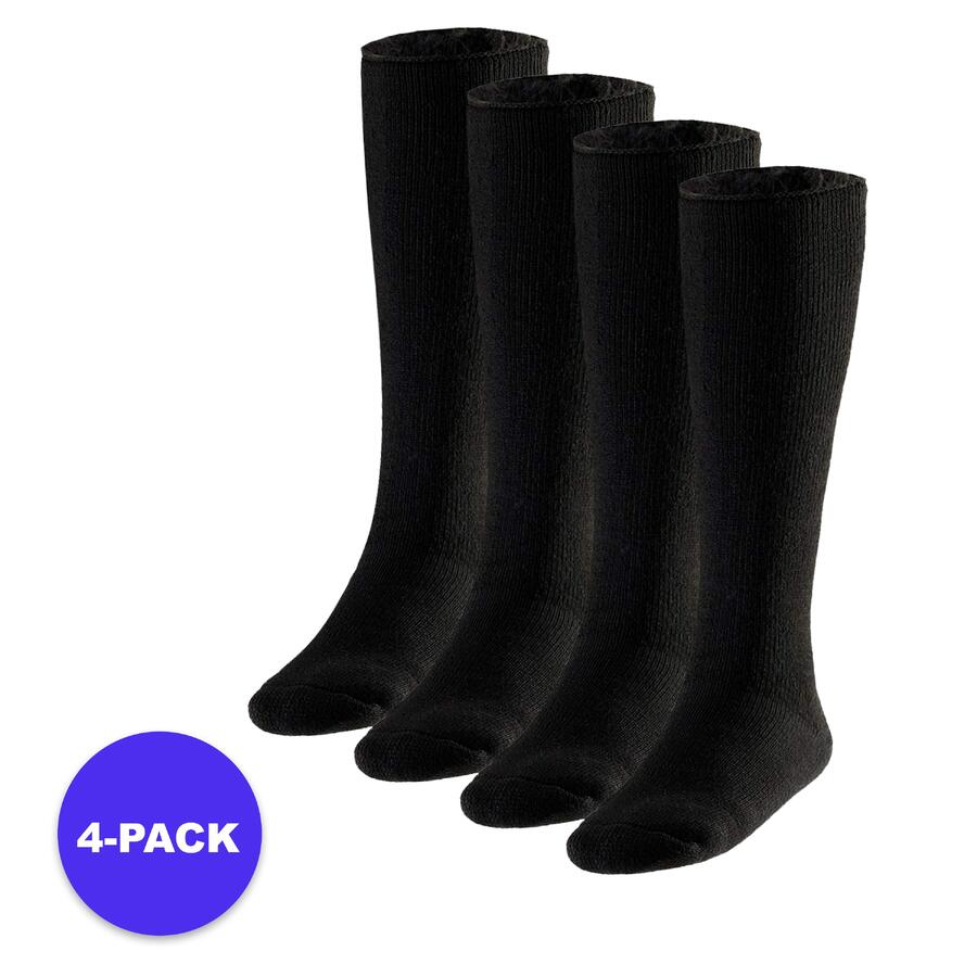 

HEAT KEEPER Heatkeeper — мужские термоноски до колена — 4 пары — чёрные