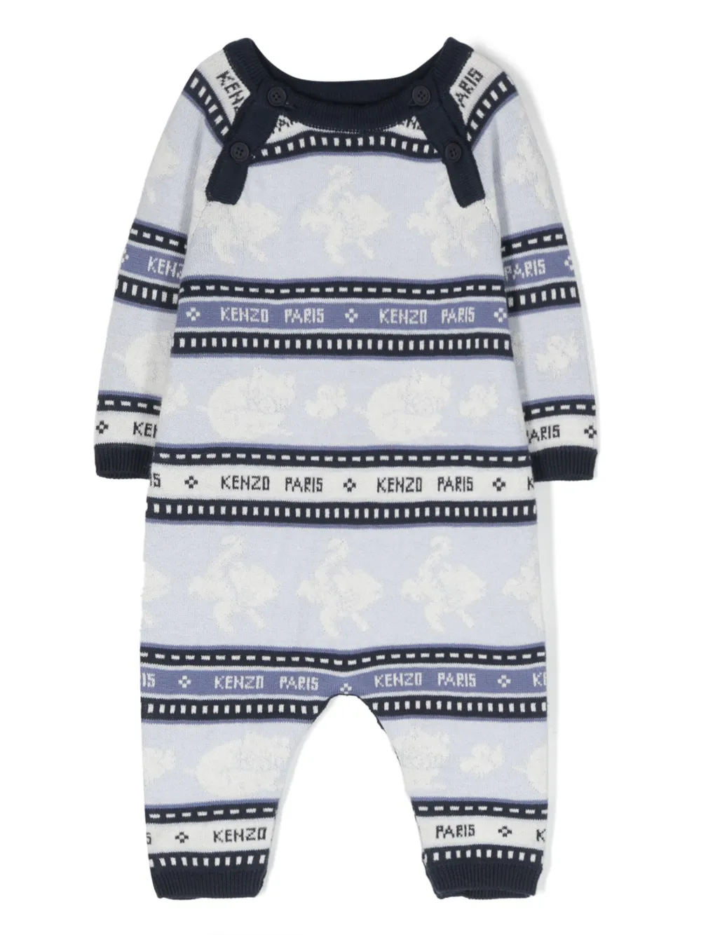 

Боди с логотипом Kenzo Kids, синий