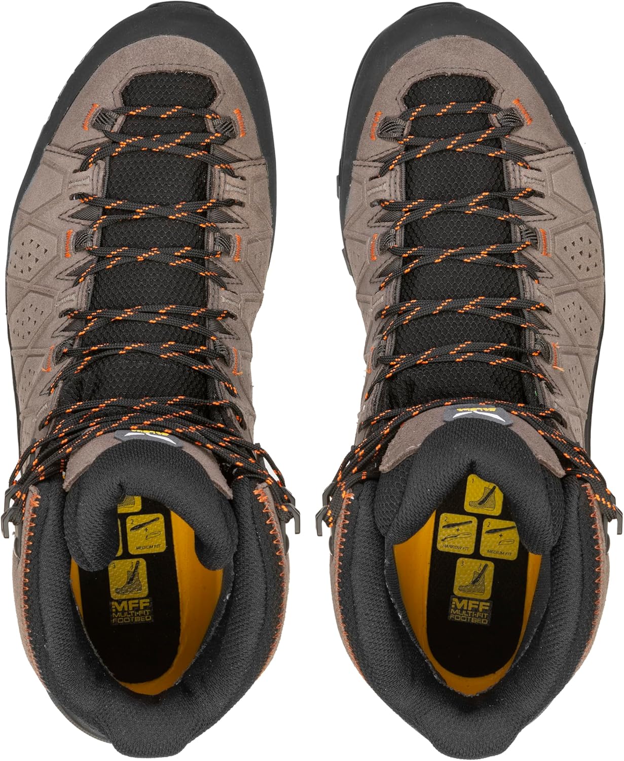 Мужские походные ботинки Salewa Alp Trainer 2 Mid Gore-Tex водонепроницаемые GTX, оранжевый — фото 4