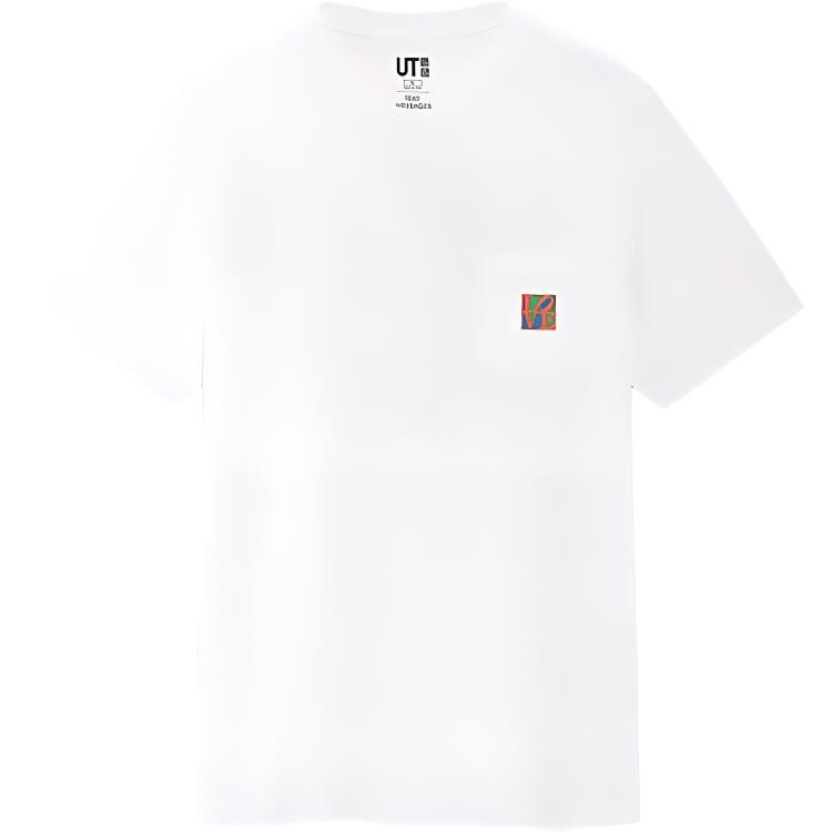 

Футболка унисекс белая Uniqlo, белый
