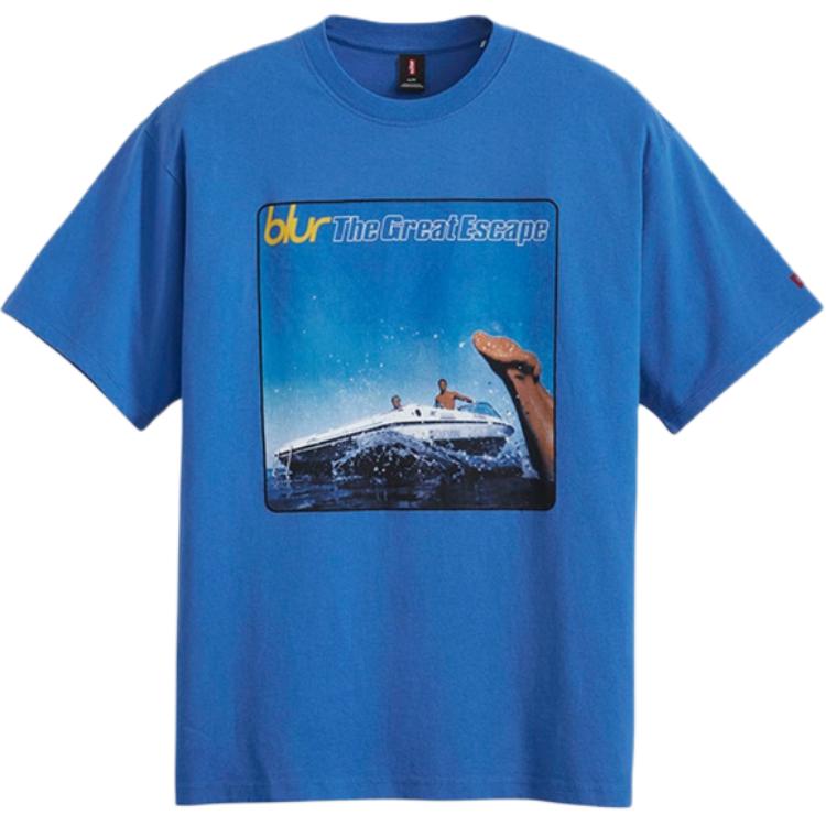 

Levis Футболка Levi's Blur Collaboration Unisex Blue