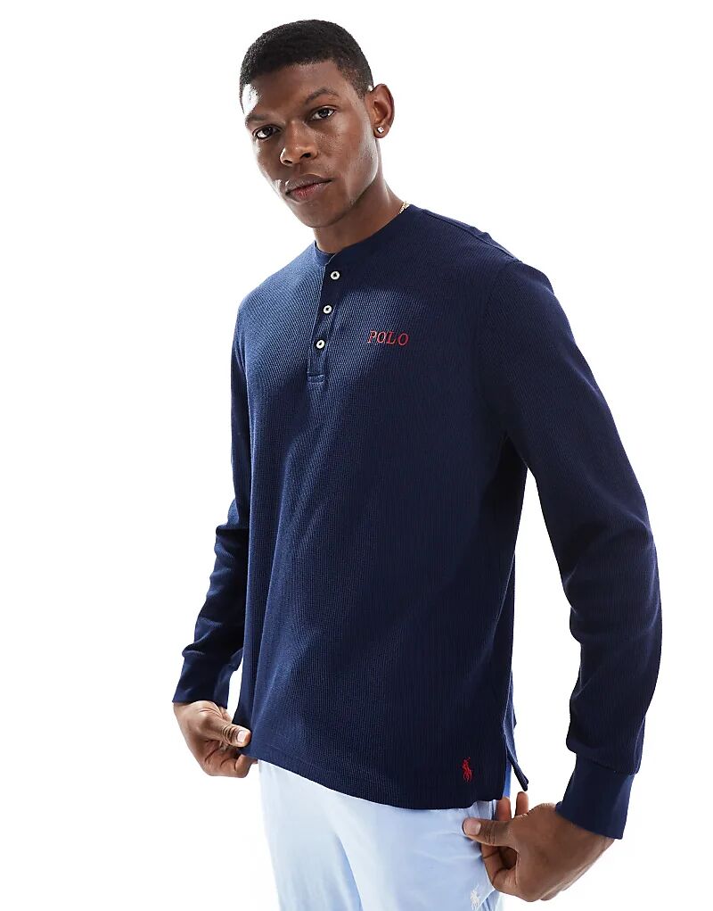 

Футболка для отдыха в темно-синем цвете Polo Ralph Lauren