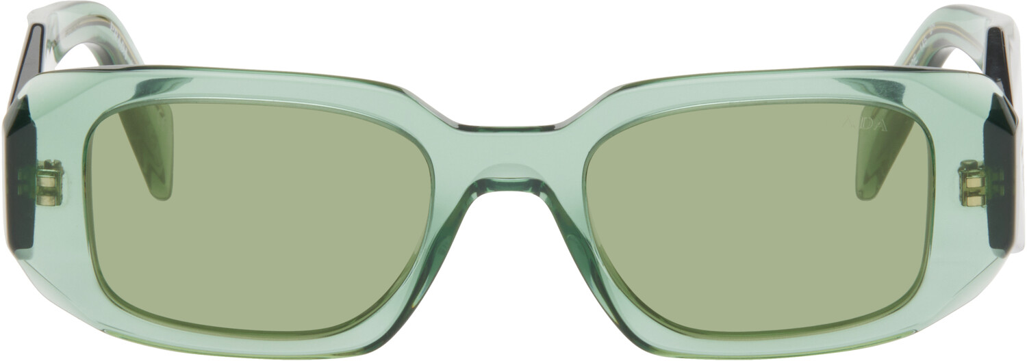 

Солнцезащитные очки Symbole Green Prada Eyewear, Sage green lenses