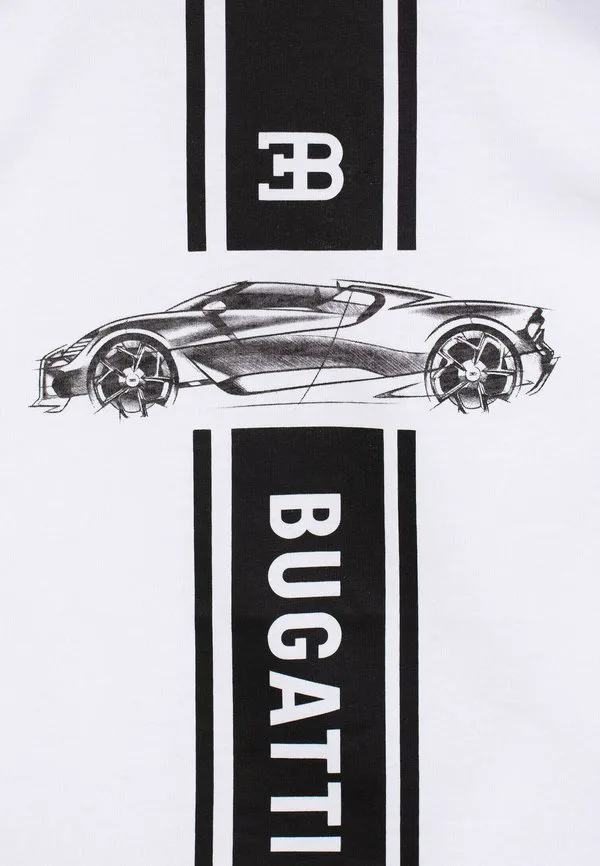 Футболка с принтом Bugatti, Jet Black — фото 3