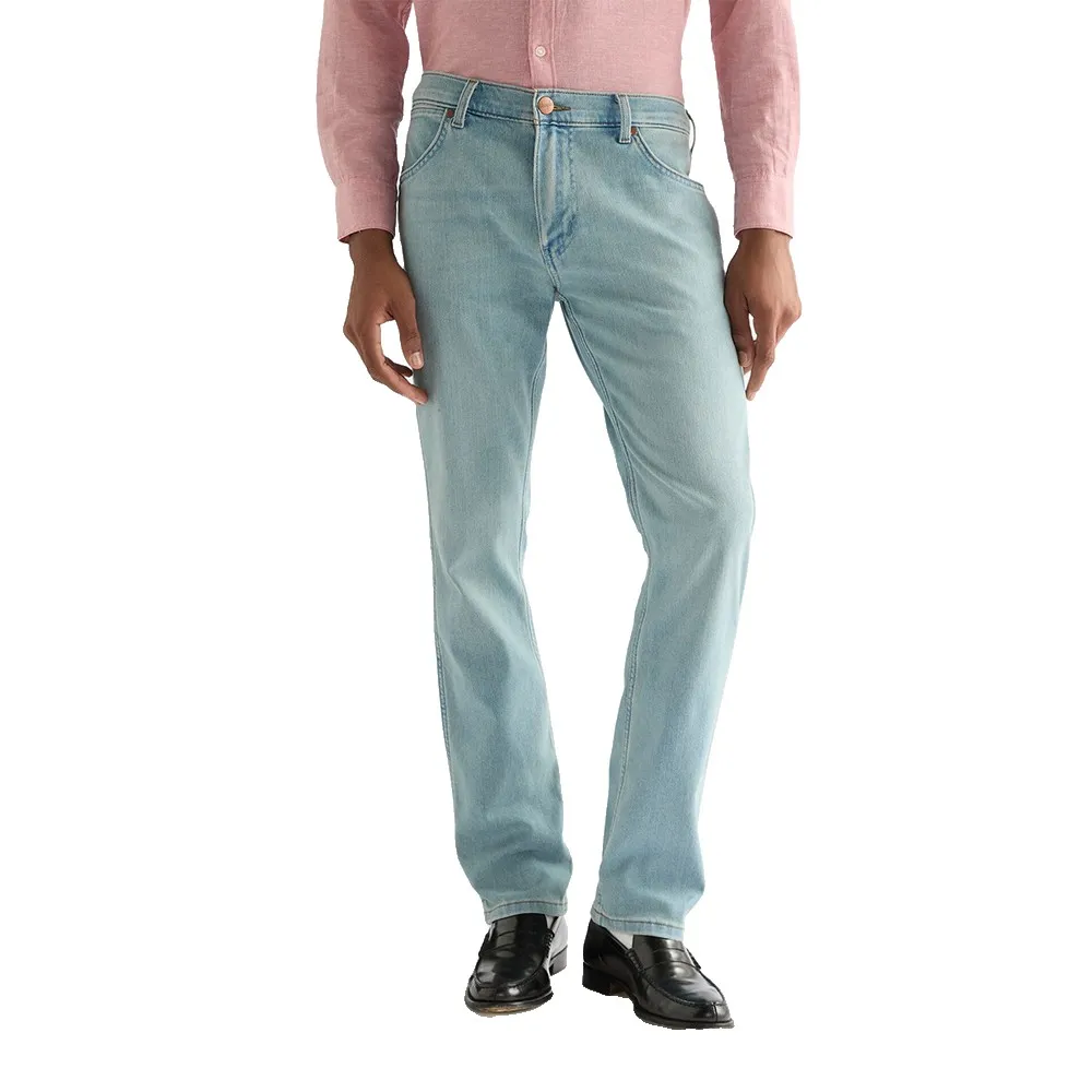 

Джинсы Wrangler 112377763 Greensboro Regular Fit, синий