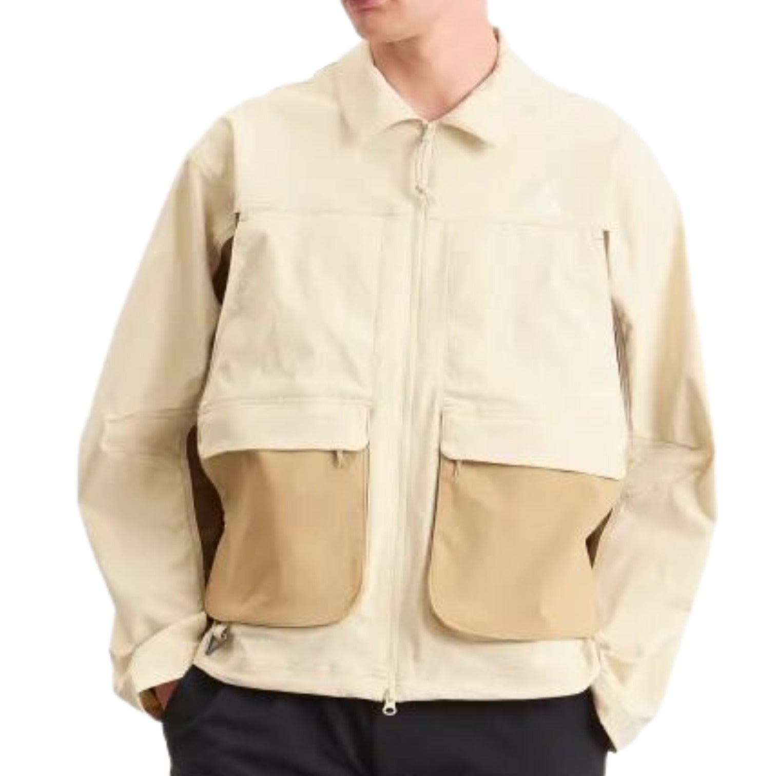 Куртка Nike ACG Smith Summit UV Protection Relaxed Light Jacket, цвет «бежевый» — фото 3