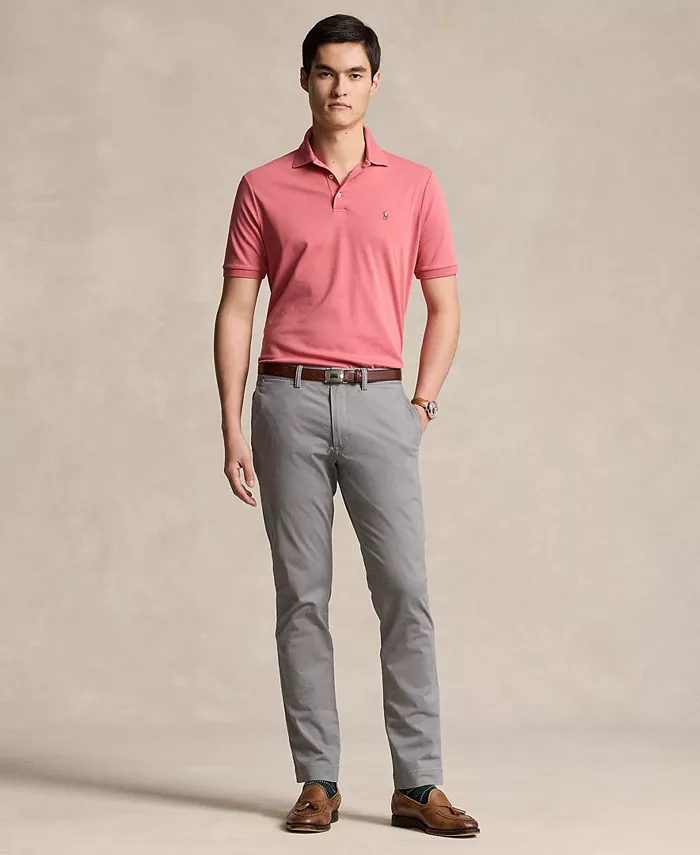 

Мужские эластичные узкие брюки чинос Polo Ralph Lauren, серый