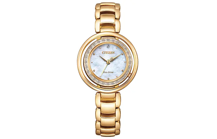 

CITIZEN Часы Women's L Series Watch, Mother-of-Pearl Color Watch Dial