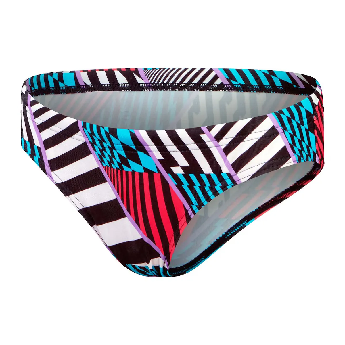 

Женский купальник Speedo Allover Digital Hipster Brief, черный