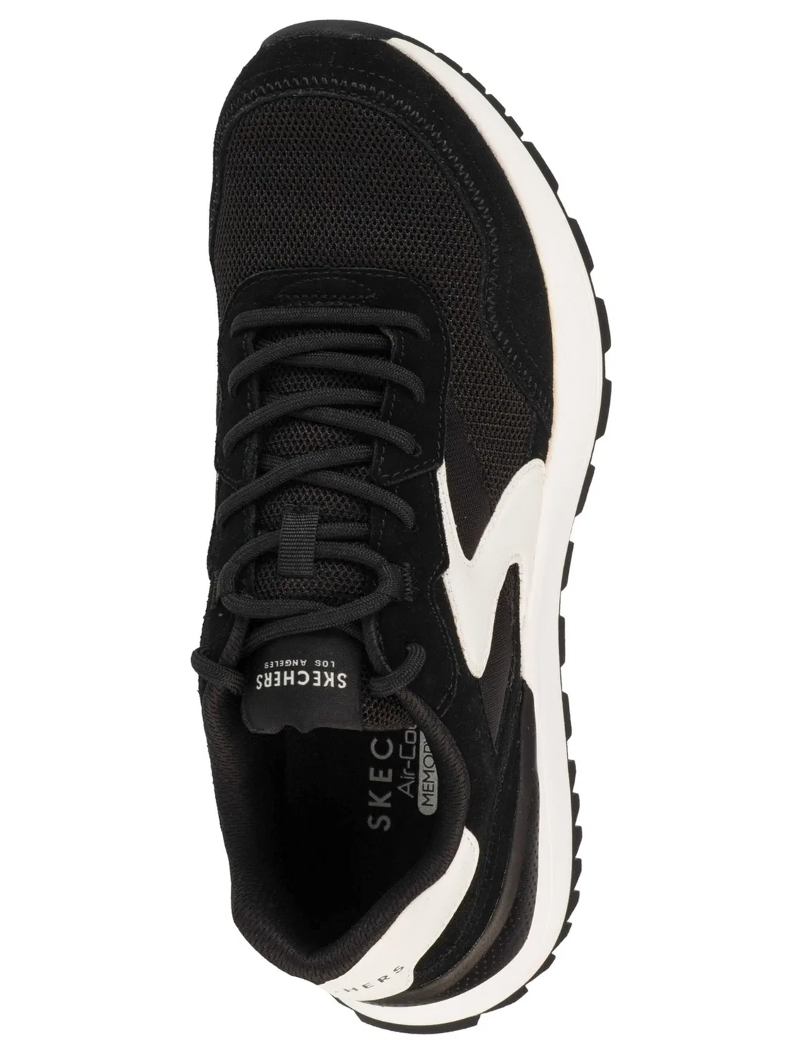 Кроссовки 'Fury - Fury Lace Low' Skechers, Black — фото 4