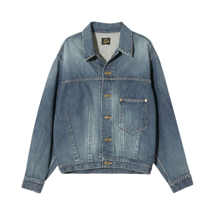 

Куртка Needles Darts Bottom Jean Jacket 'Blue', синий