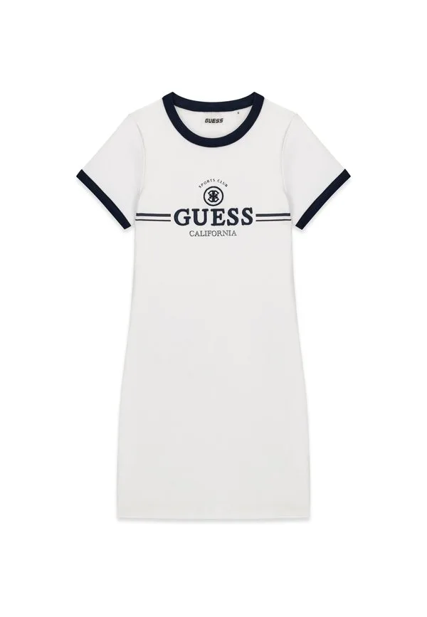 Платье-Футболка ss mini me Guess, Weiß