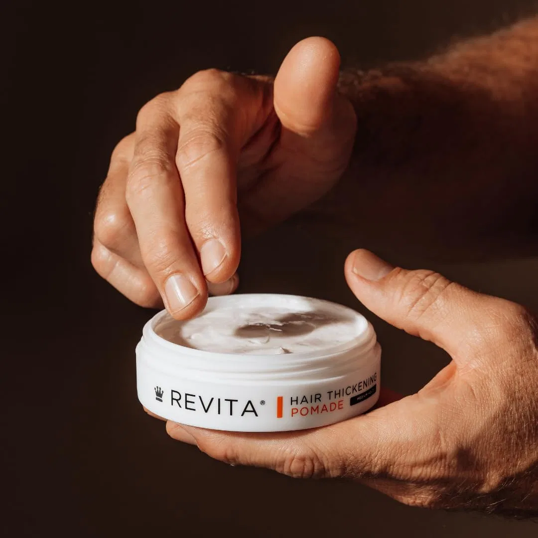 Матовая помада для укладки Revita Matte Pomade со средней фиксацией, 100 мл Ds Laboratories — фото 4
