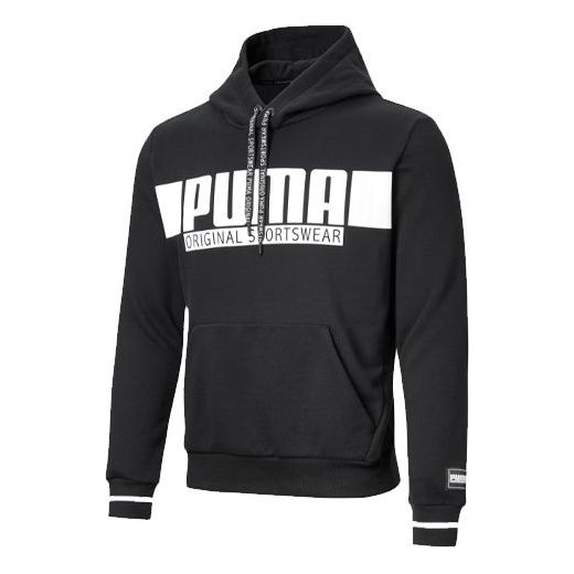 

Толстовка printing pullover black Puma, черный