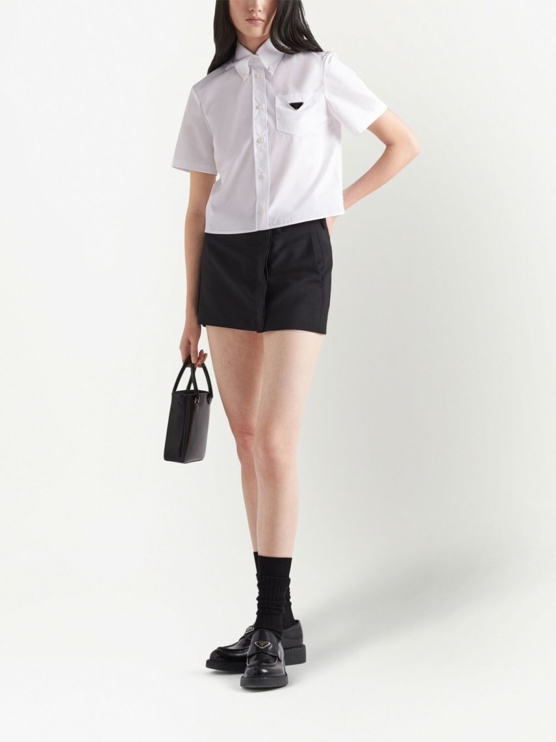 

Prada юбка мини, черный