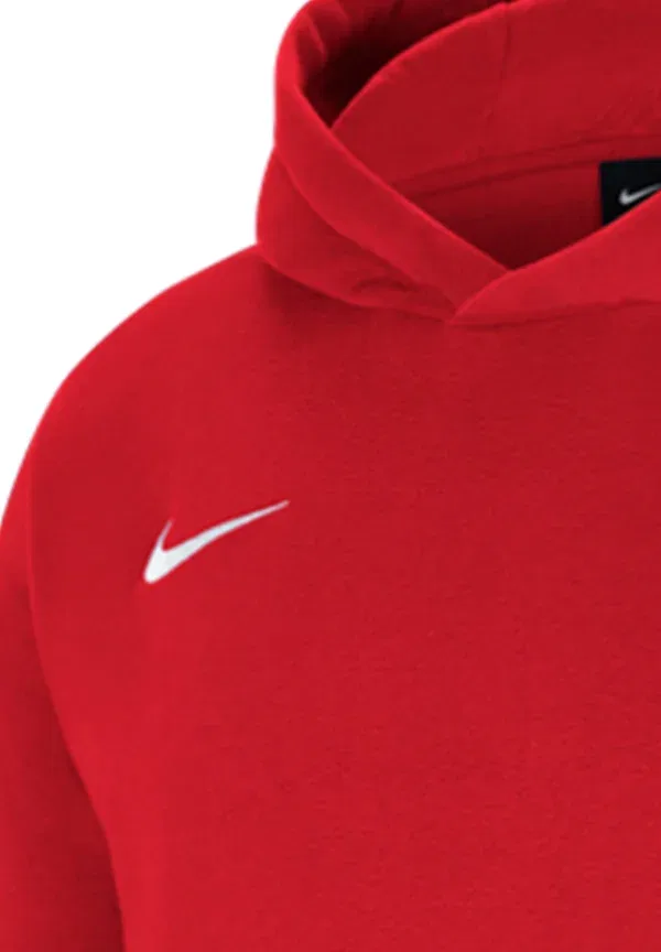 Толстовка Nike Performance, Y nk flc park20 po hoodie, университетский красный белый — фото 3