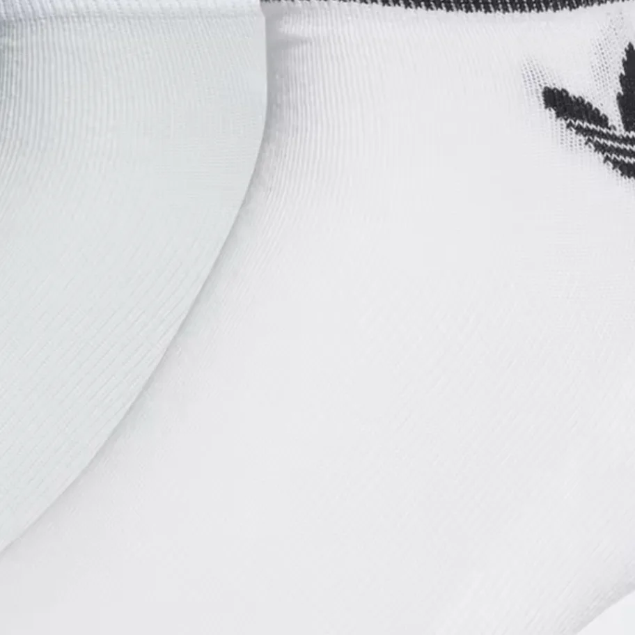 Adidas Originals Ankle Socks Unisex Couple's, 6 Pack (White/Black/Light Sky Blue/Dark Blue) — фото 2