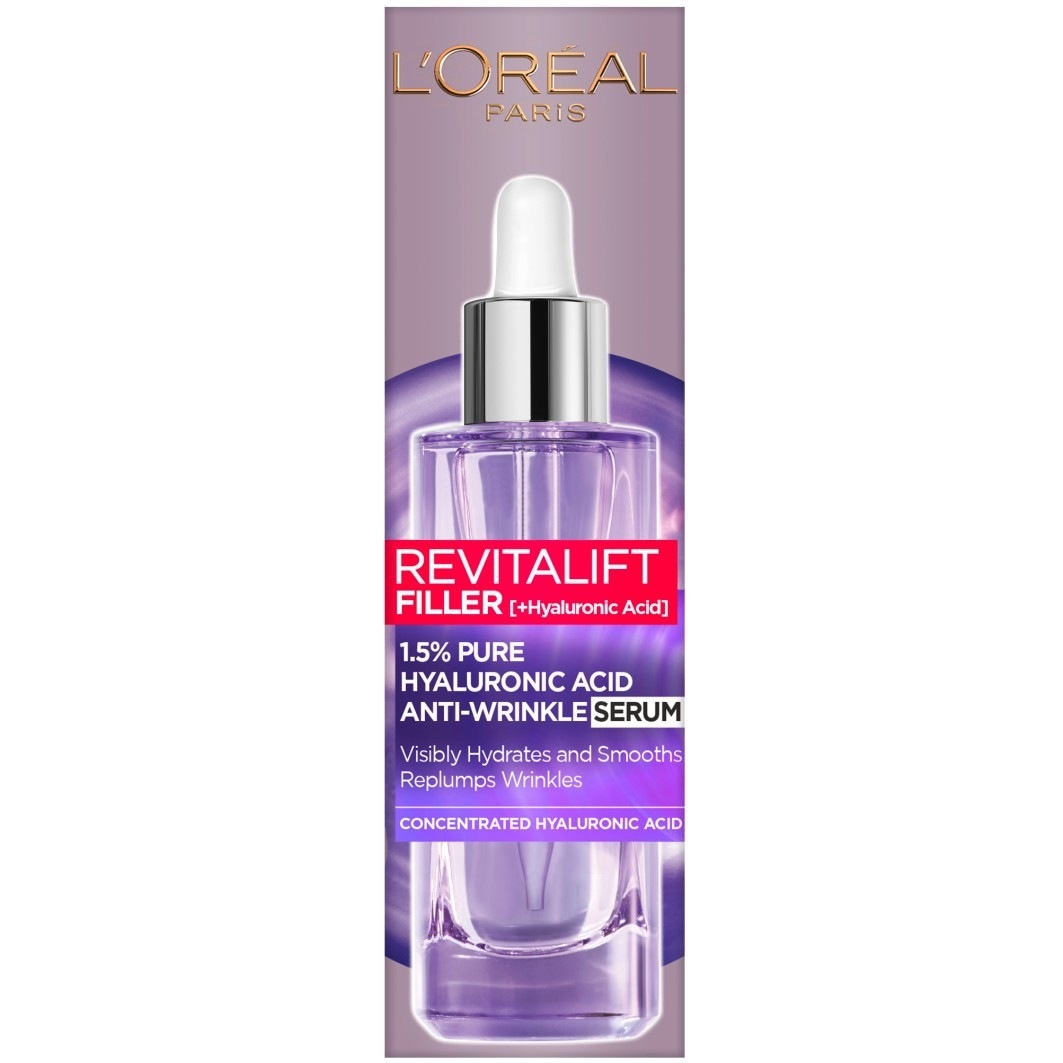 

Сыворотка для лица revitalift filler anti-falten serum Loreal Paris, объем 50 мл