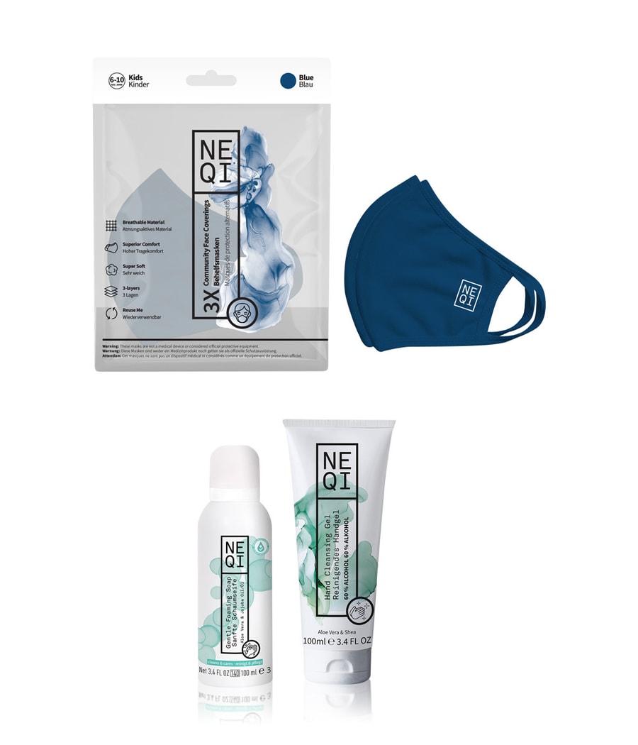 

Набор для ухода за телом NEQI Community Blue Kids, 1 шт.