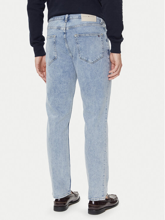 Джинсы straight fit Denton MW0MW39651 Tommy Hilfiger, синий — фото 3