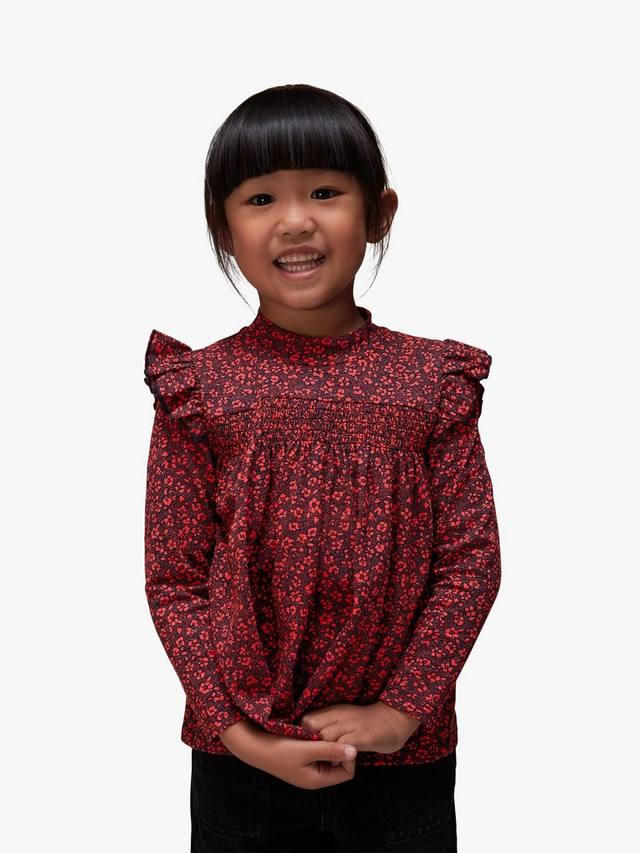 

Детский топ Eddie Pansy Dot Whistles, Red/Multi