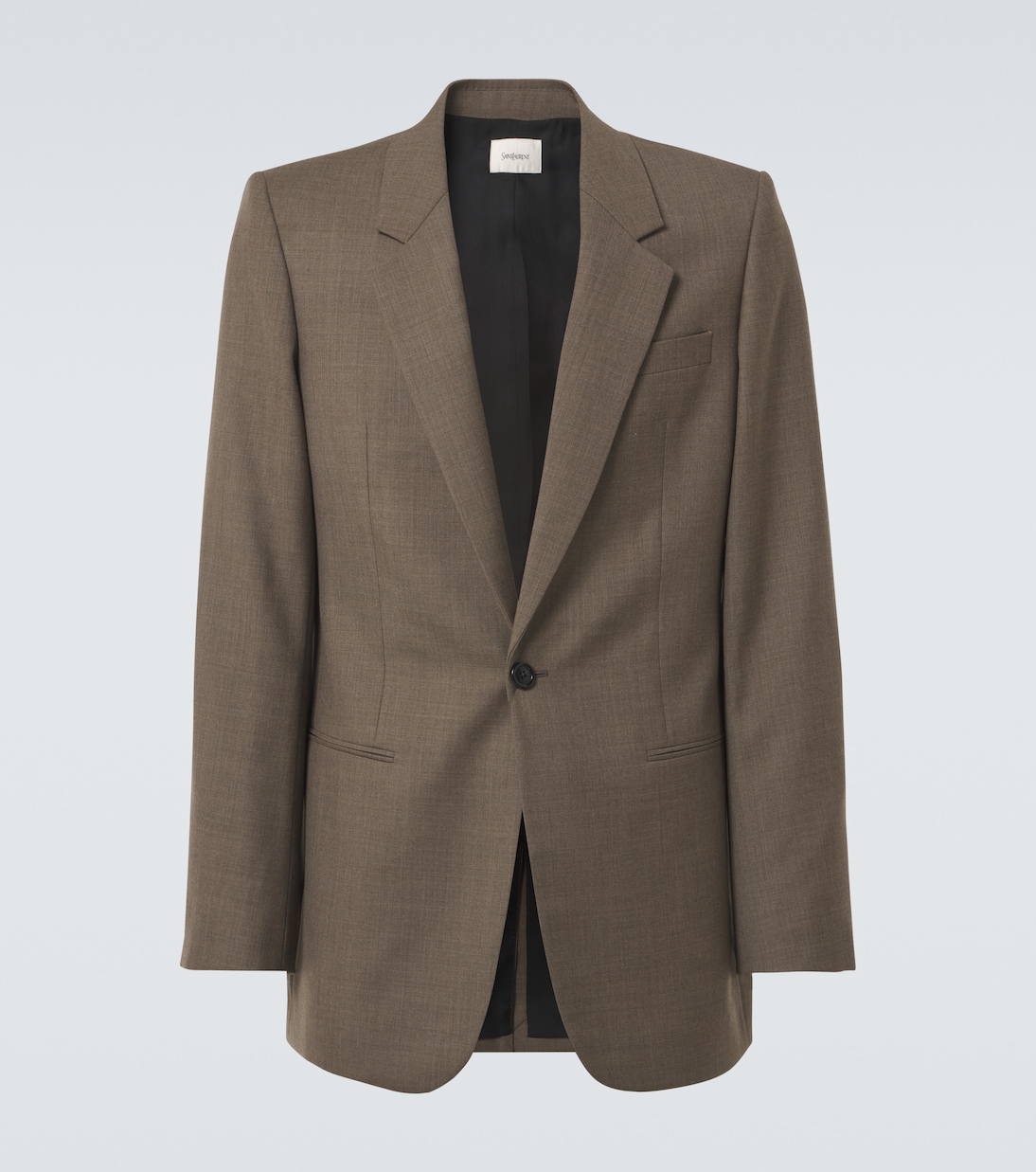 

Жакет из натуральной шерсти Saint Laurent, Taupe Chine