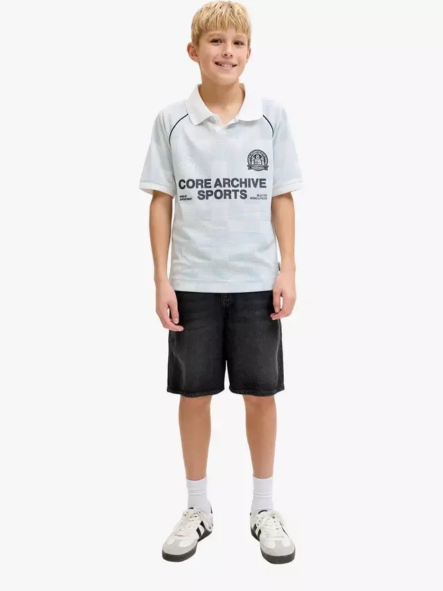 Детские шорты Tony, черные джинсовые Jack & Jones — фото 2