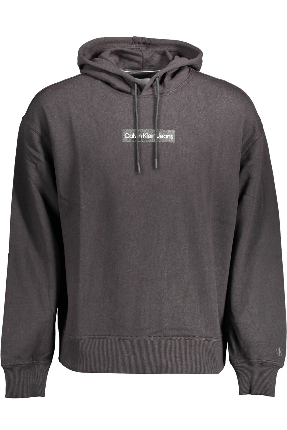 

Черный хлопковый мужской свитер Calvin Klein