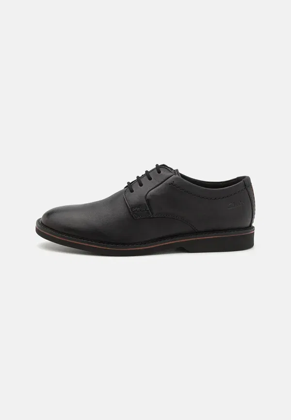 Ботинки Atticus smart lace ups Clarks, черный