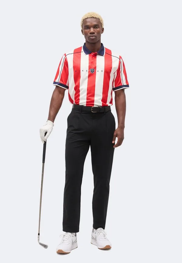 Свободная рубашка поло fairway fresh Nike Golf, University Red/Midnight Navy — фото 2