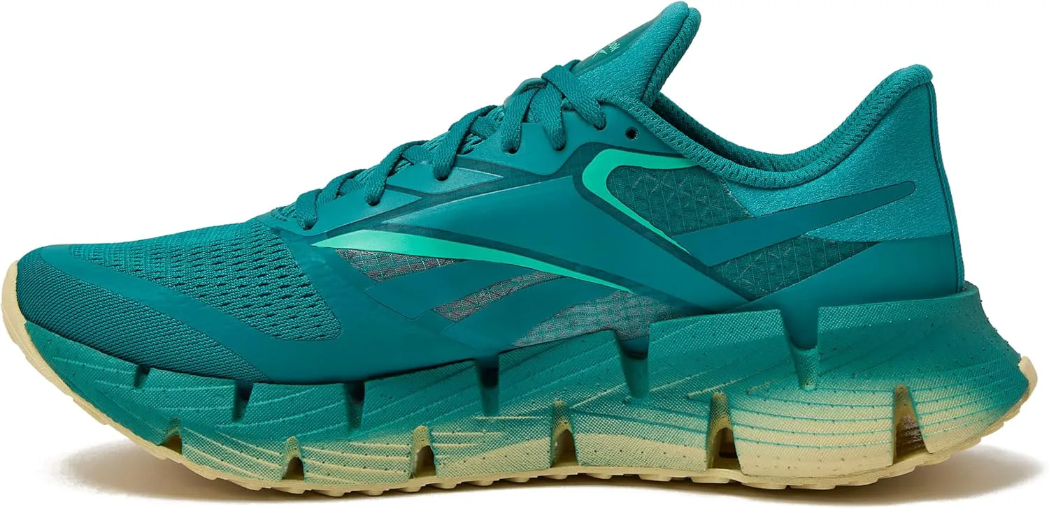 Мужские беговые кроссовки Reebok Floatzig, зеленый/белый — фото 2