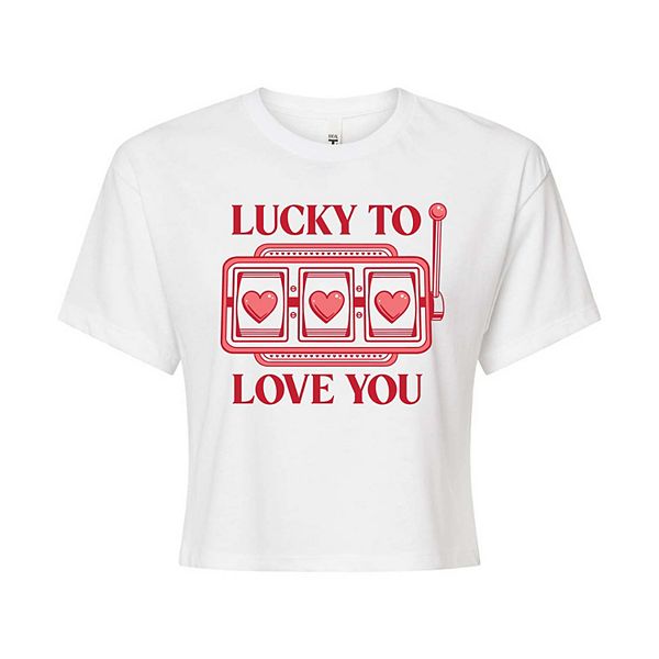 

Футболка Juniors Lucky to Love You Licensed Character