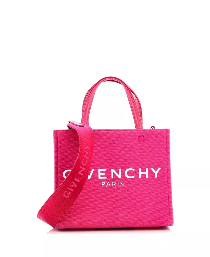 

Мини-сумка G-Tote Canvas Pre-Owned Givenchy, розовый