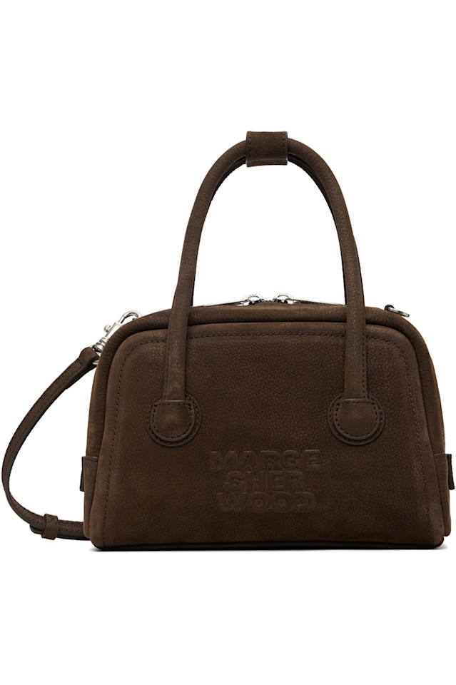 

Margesherwood Коричневая мягкая мини-сумочка