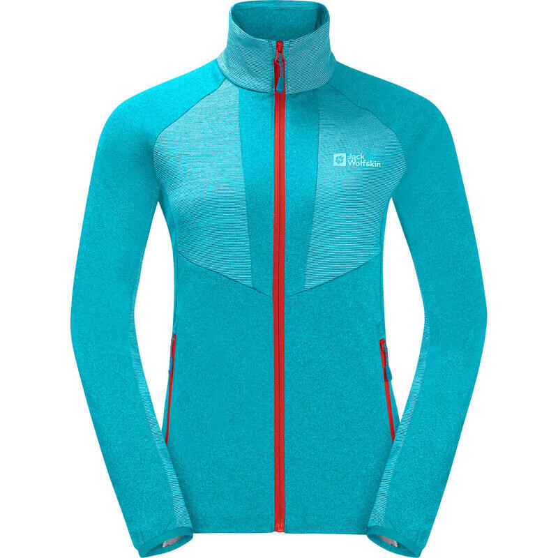 

Куртка флисовая Jack Wolfskin, бирюзовый