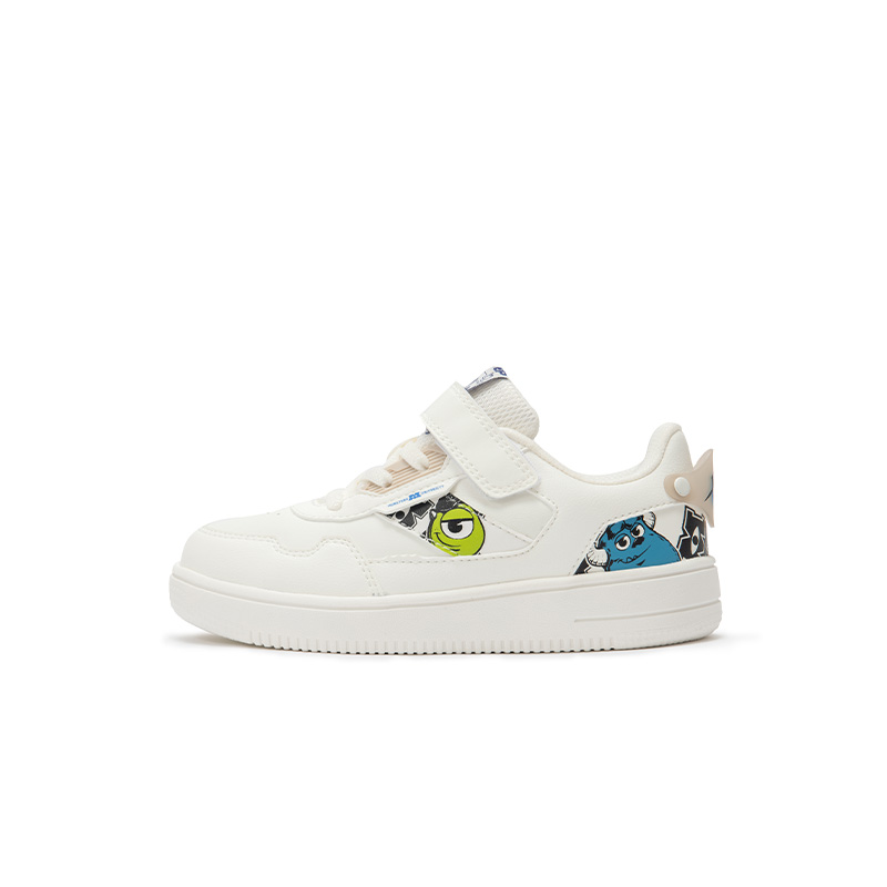 

XTEP Guaishoudaxue x Abrasion Resistant низкие детские скейтерские кроссовки Sail White для детей 3-7 лет