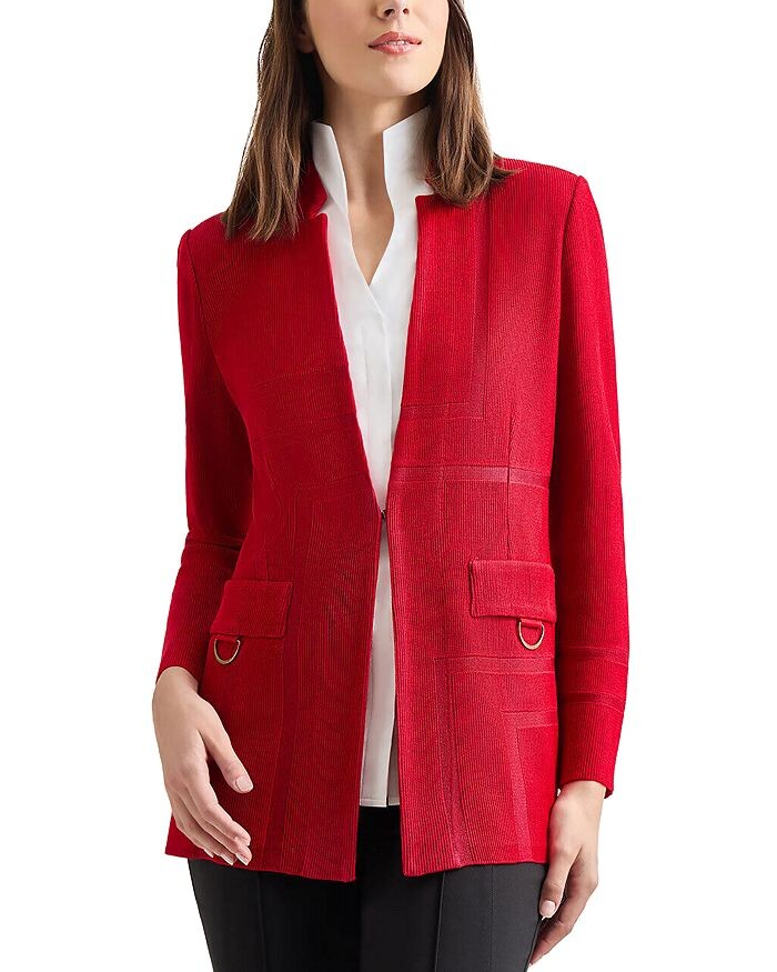 

Фактурная куртка - Heritage Fit Misook, красный