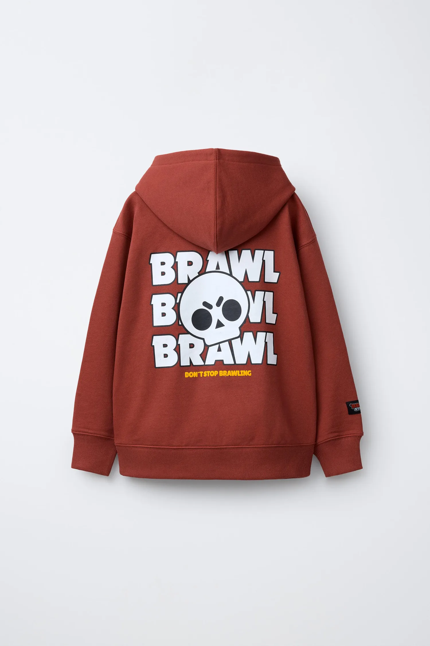 Brawl stars supercell oy hoodie Zara, светло-красный — фото 2
