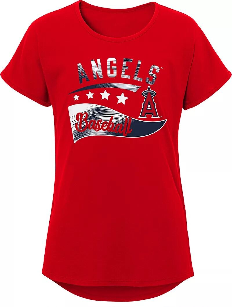 

Outerstuff Красная футболка с большой волной Los Angeles Angels для девочек 8–20 лет MLB Team Apparel, Красный, Outerstuff Красная футболка с большой волной Los Angeles Angels для девочек 8–20 лет MLB Team Apparel