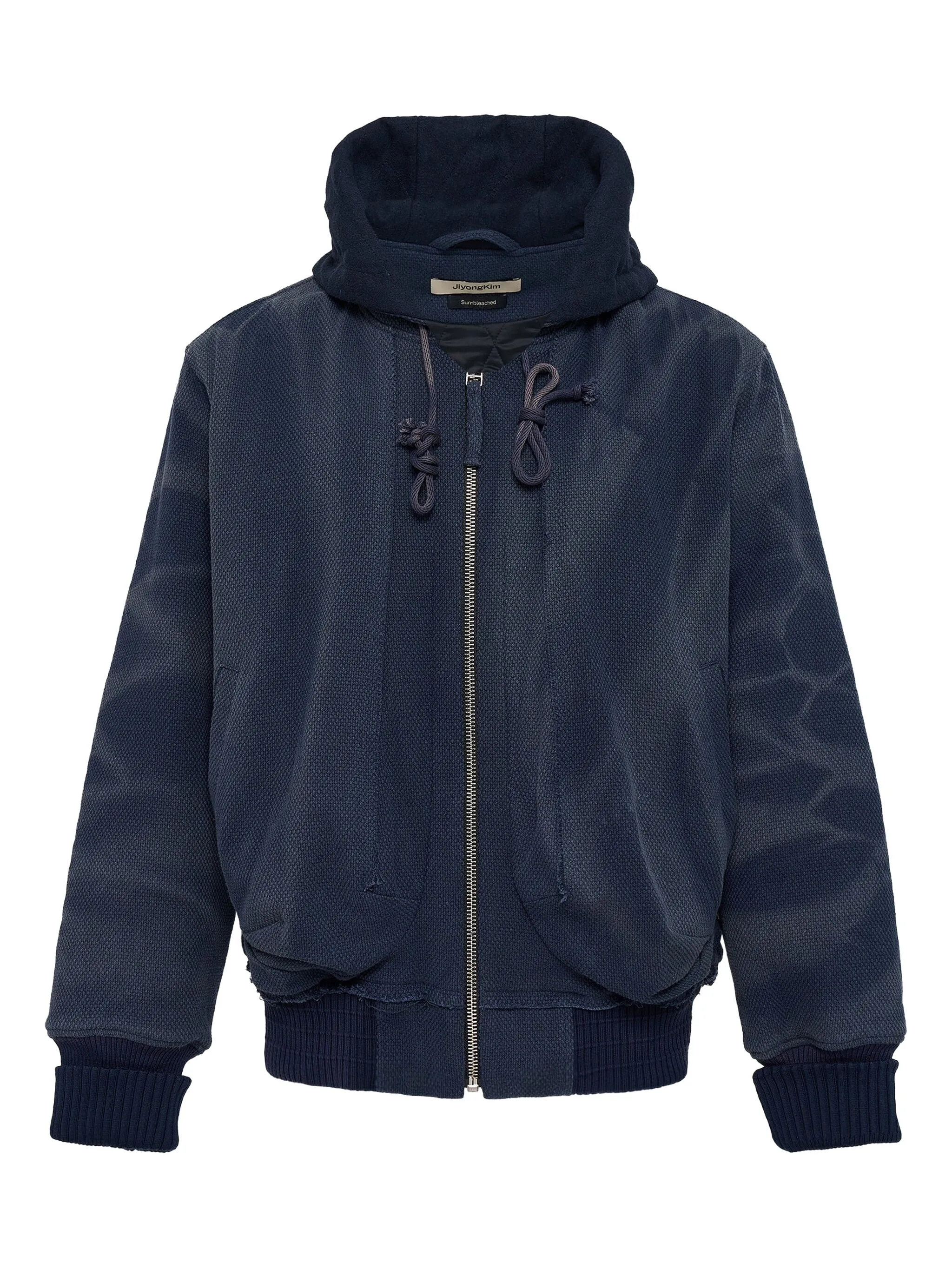 

Выбеленная куртка Jiyongkim, синий