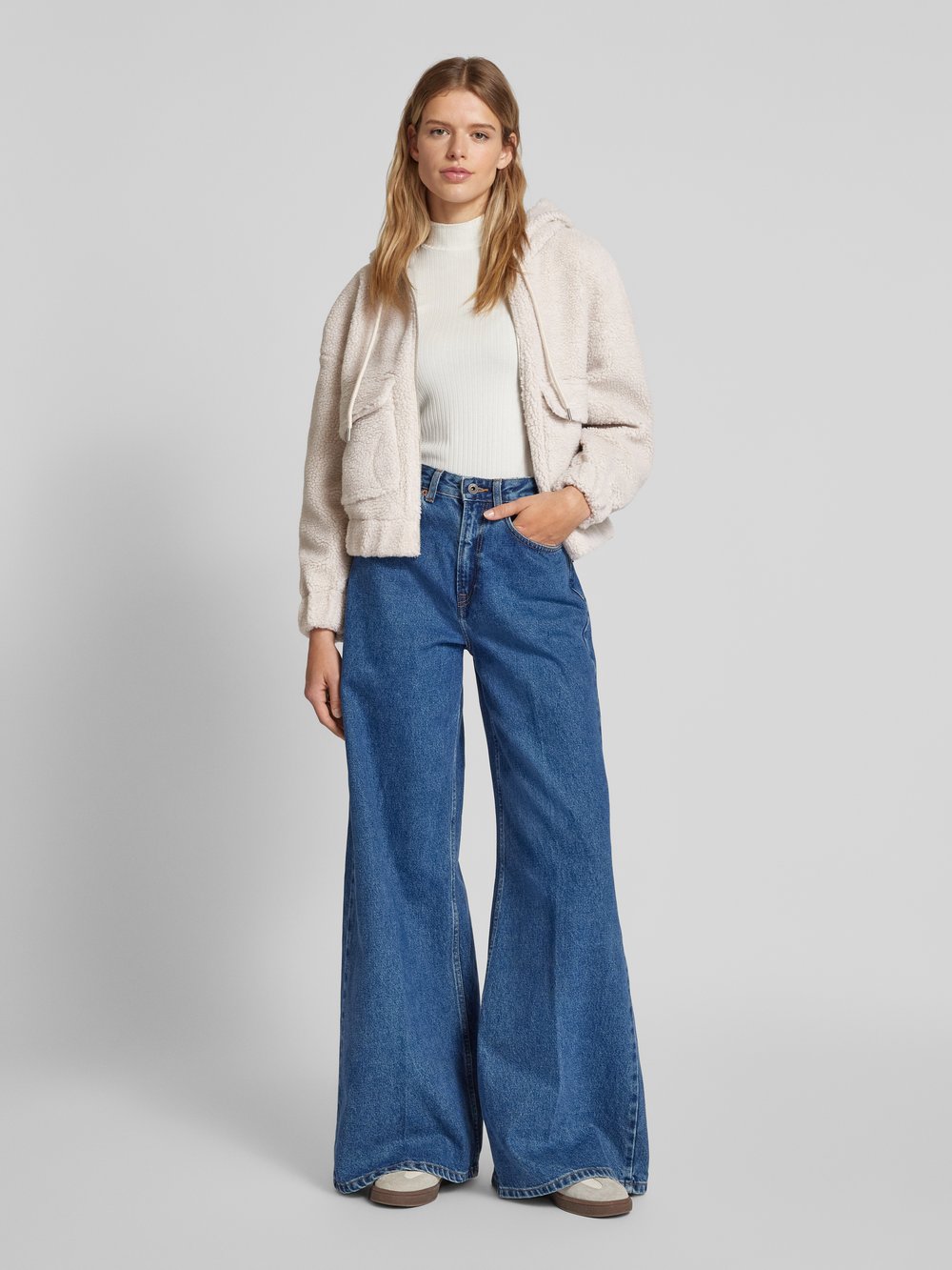 

Куртка с плюшевым мехом модель 'TANJA' Only, экрю