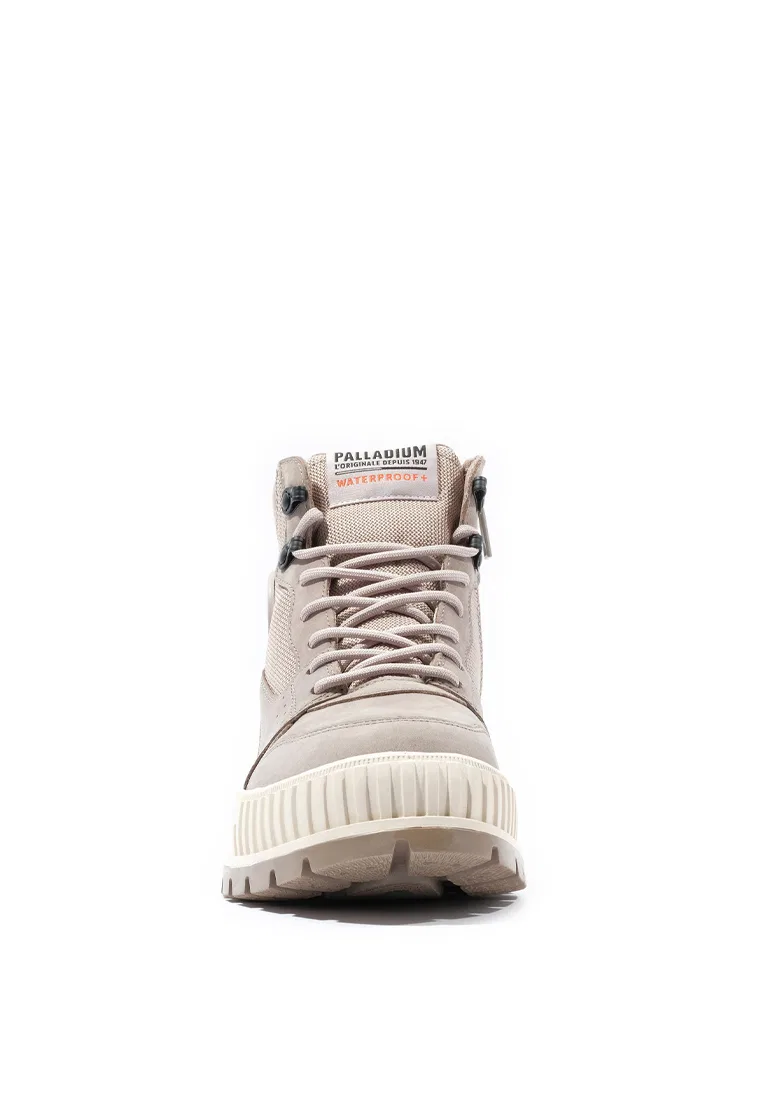 Ботинки высокие, на молнии, Pallashock WPN, Unisex Palladium, серый — фото 3