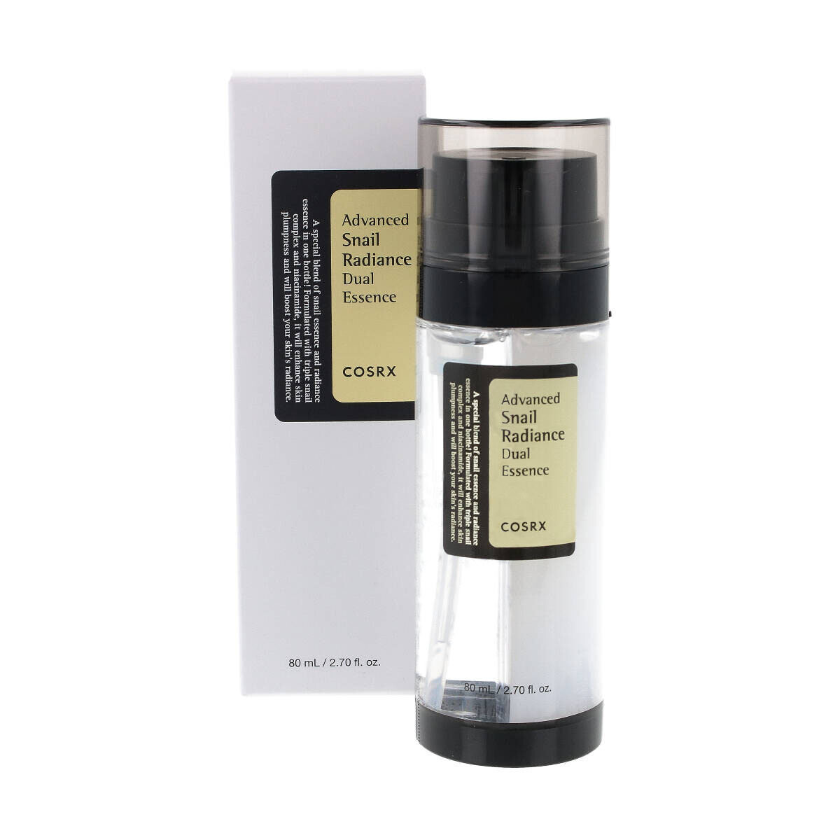 Эссенция Cosrx — Advanced Snail Radiance Dual Essence - с муцином и ниацинамидом, 80 мл — фото 2