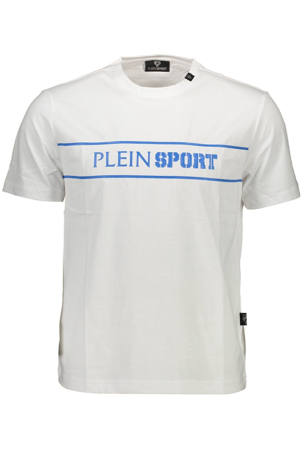 

Белая хлопковая мужская футболка Plein Sport