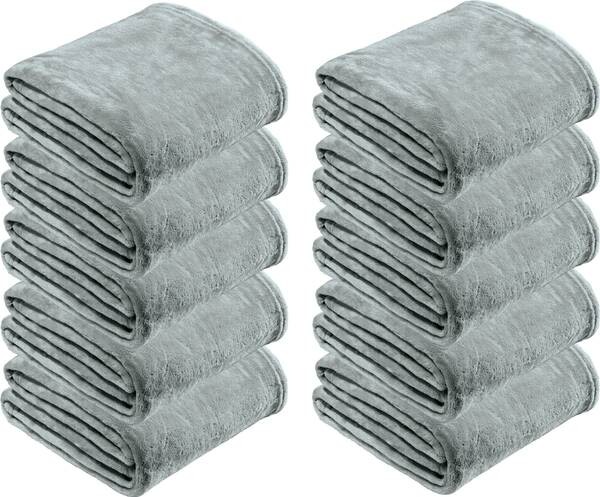 

Флисовое одеяло REDBEST 10er-Pack 204848, 150x1x200 см, светло-серый