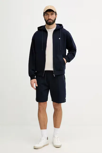Футболка хлопковая DHM U.S. Polo Assn., бежевый — фото 2