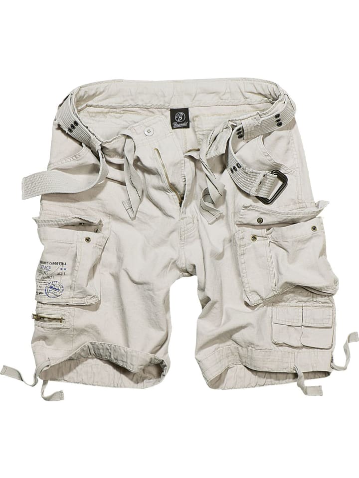 

Шорты Savage Vintage Shorts белого цвета Brandit