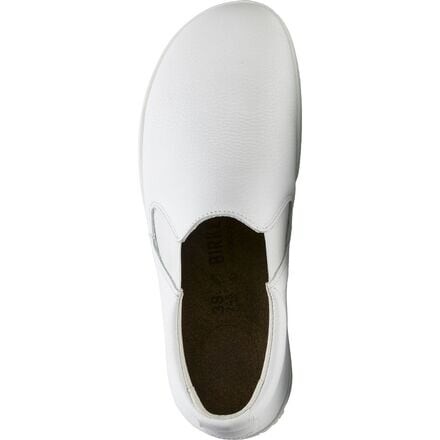 Кроссовки женские Birkenstock кожаные водостойкие, белый — фото 4